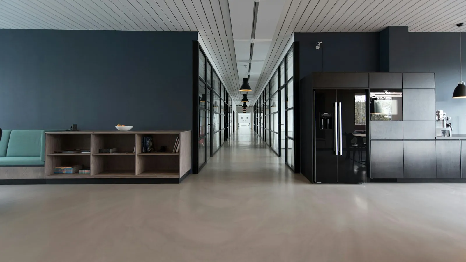 Illustrative commercial interior execution and architectural woodwork craft
